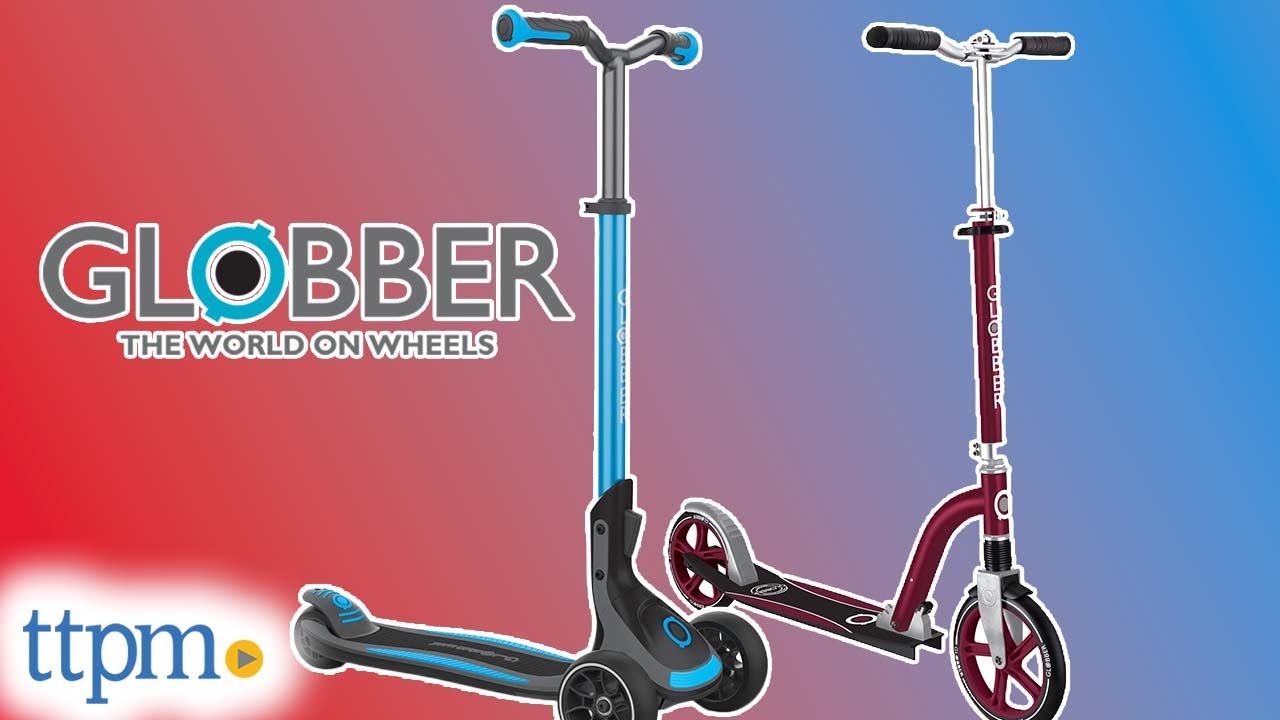 Ultimum and NL 230-205 Duo Big Wheel Scooters from Globber Review! 