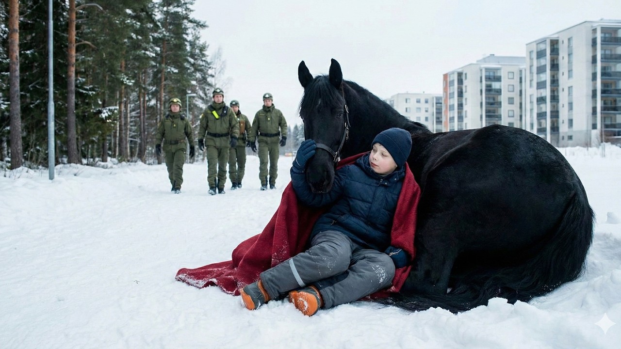 Abandoned Giant Horse Found a Lost Child in the Woods — What Happened Next Stunned Everyone