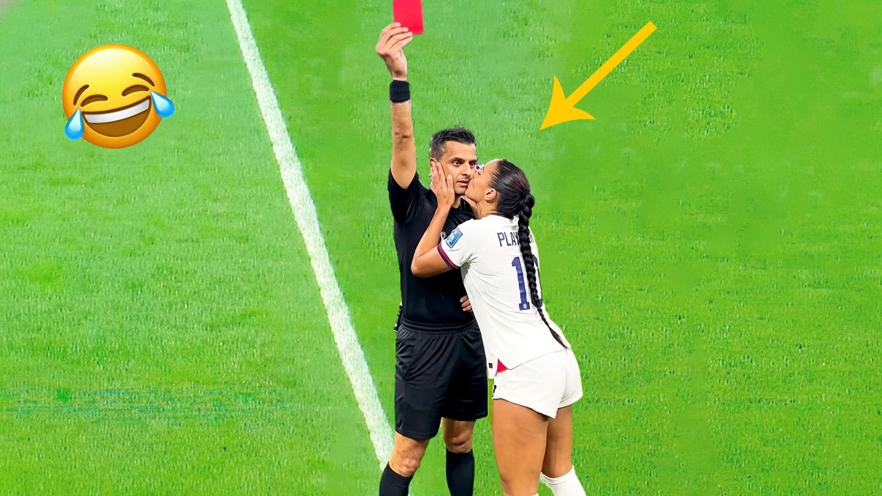 Самые безумные моменты в женском футболе