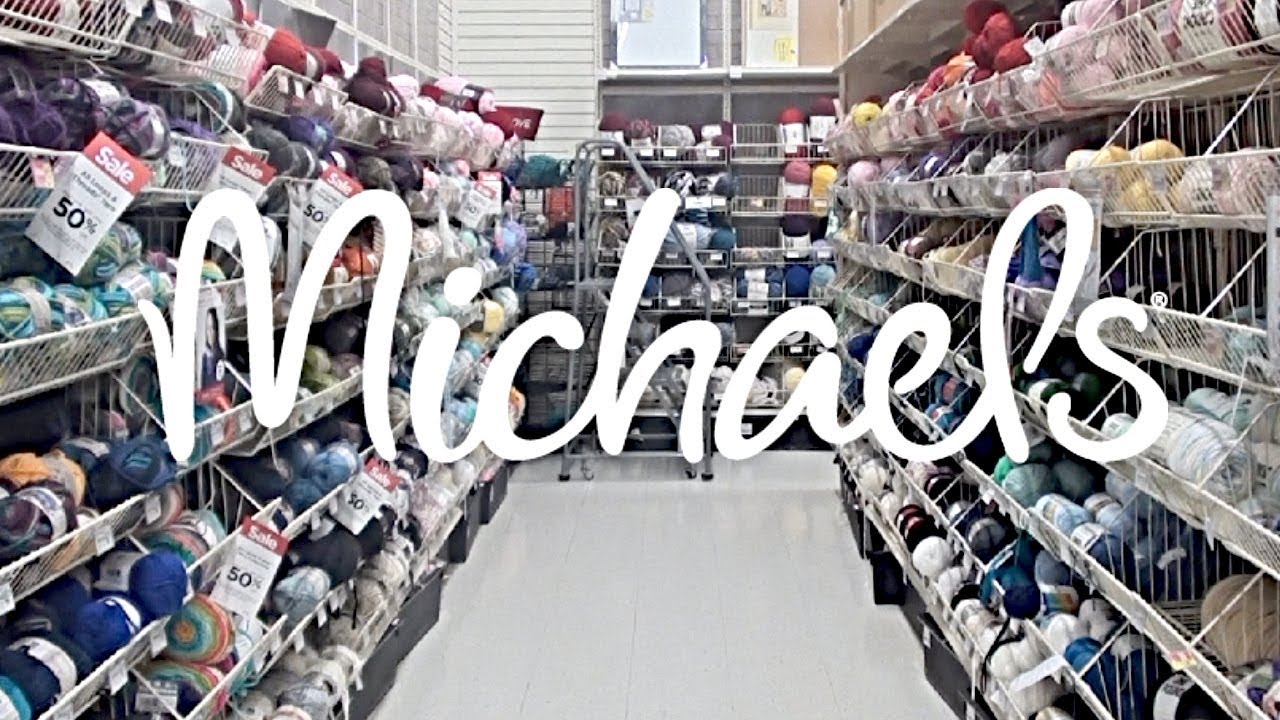 A Visit to Michael's Craft Store in Michigan for Yarn! YouTube