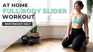 Full Body Slider Workout - At Home 🔥