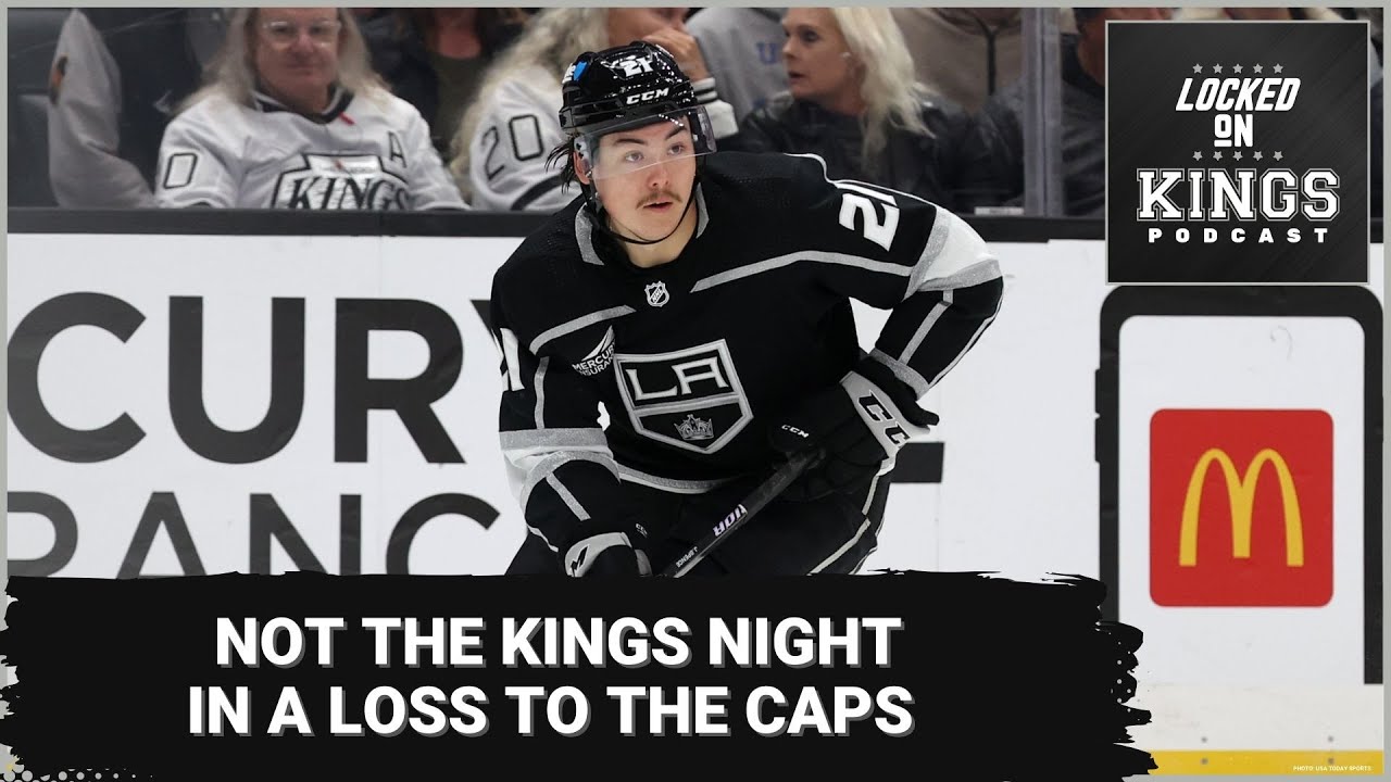 Kings can't close in loss to the Caps 