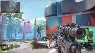 Hiting my first ever bo3 trick shot..mid game