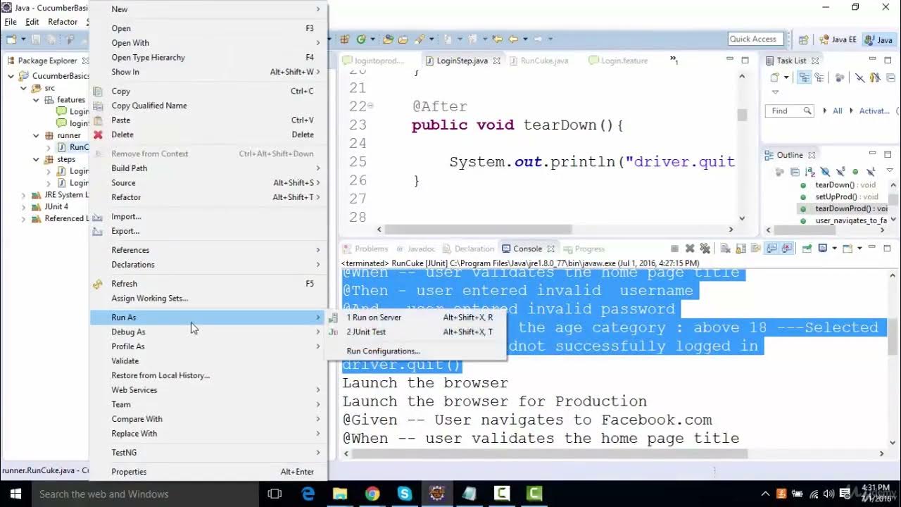 15 Cucumber Options Adding tagged Hooks YouTube