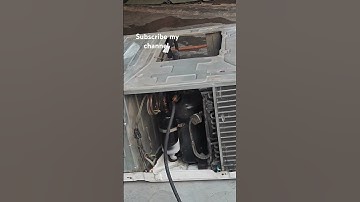 window AC ice problem #trending #tecnician