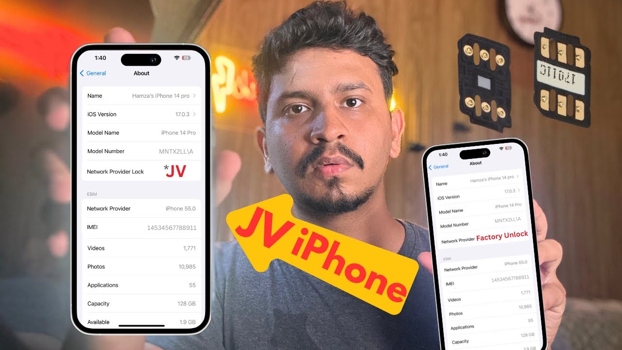 JV iPhone Kya hota ha?