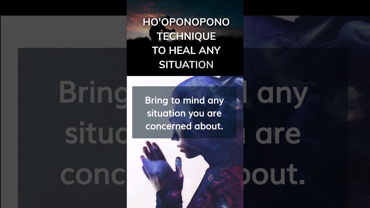 Мощная техника Хоопонопоно для исцеления любой ситуации 🙏❤️ #хоопонопоно #медитация