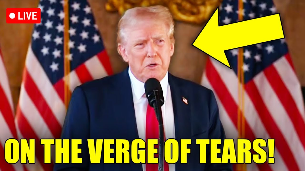 BREAKING: Trump VISIBLY PANICS On Camera at EMERGENCY Press Conference!