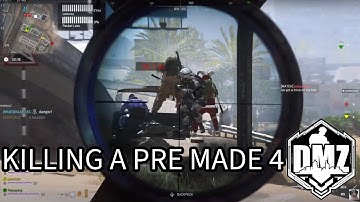 Sending A Pre Made 4 Team Back To The Lobby (DMZ Clip)