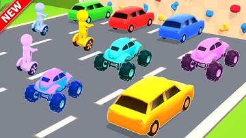 Shape Shifting 🏃🚗🚲🛵🚁 🛶🛥️ 🚂  All Levels New Update GamePlay Walkthrough Android,Ios Level 62
