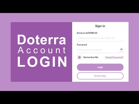 How to Login to Doterra.com Account? Doterra Login Sign In, doterra.com Login 2021