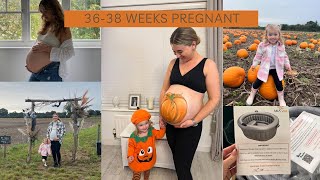 36-38 WEEKS PREGNANT VLOG | PREPARING FOR A HOME BIRTH | SECOND TIME MUM UK