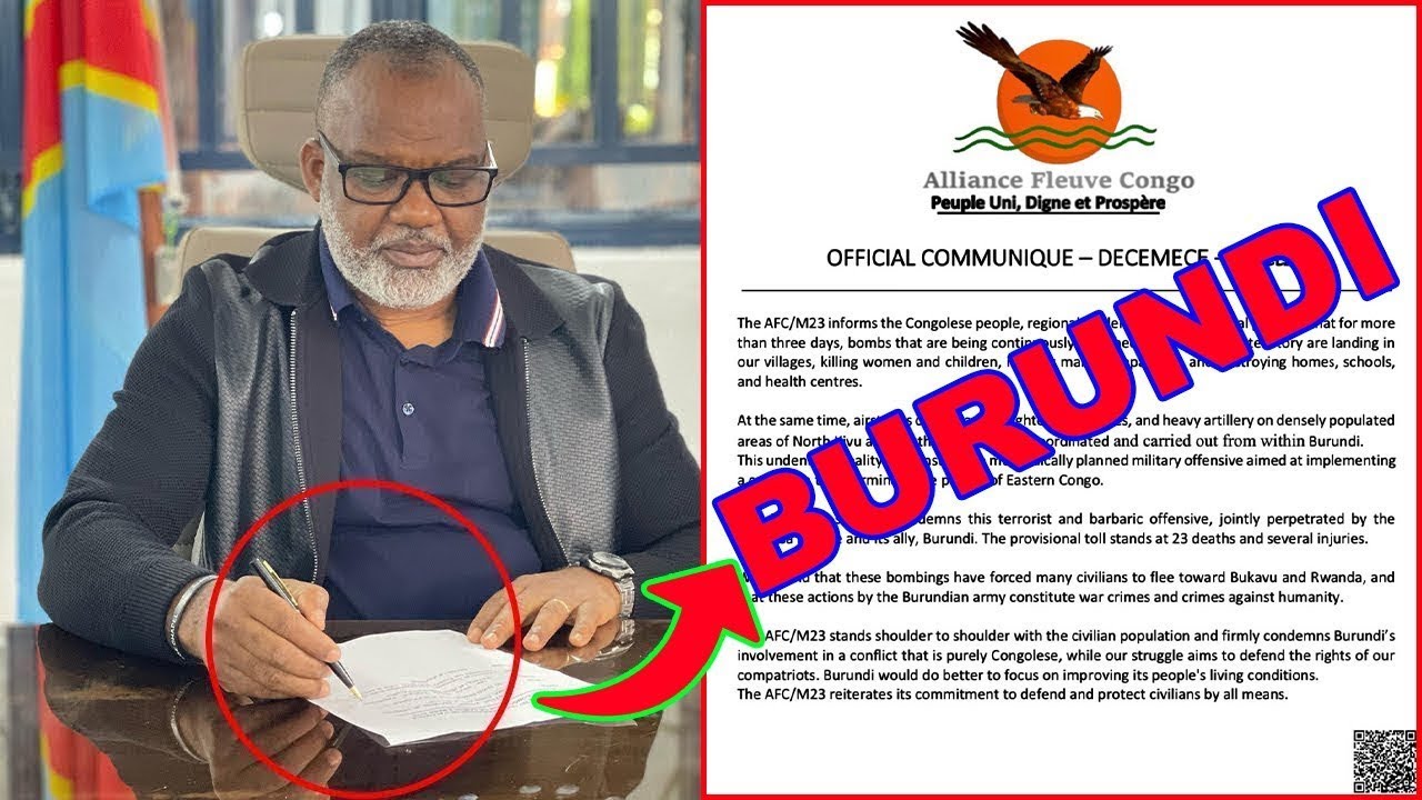 AMAKURU YIHUTIRWA🚨C.NANGAA YANDIKIYE IBARUWA SEBARUNDI!