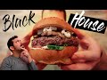 ¡The Black House Burger! Comiendo hamburguesa trufada y las patatas con más bacon de la historia