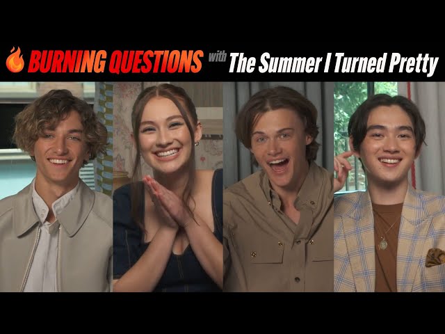 “The Summer I Turned Pretty” Cast Answer Burning Questions class=