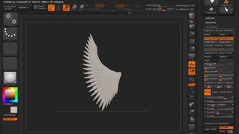 z brush 4r7 WINGS IN FIVE MINUTES