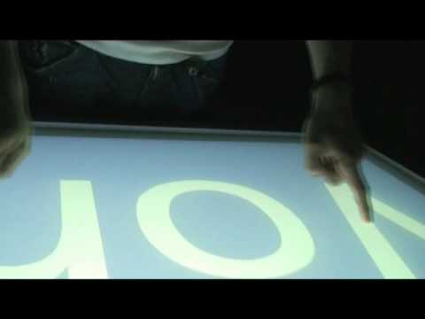 MT4j - Open Source Java Multitouch Framework - Example "Hello World"