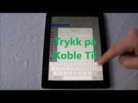 How to connect iPad to WiFi