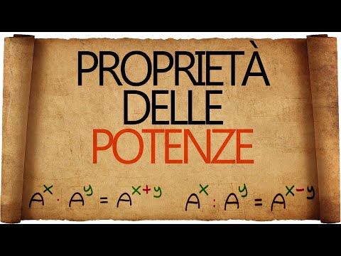 Video: Qual è la proprietà del quoziente degli esponenti?