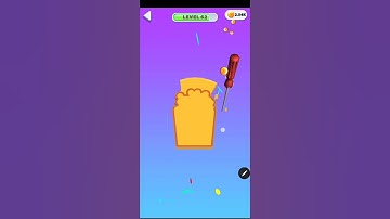 LEVEL 62 - Squid Game Dalgona Candy Cookie Challenge - Don’t Break It! 🔪🟠