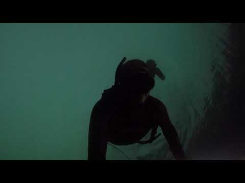 Winter night freediving - Korsvika, Trondheim - Norway