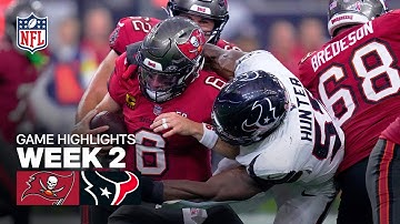 Tampa Bay Buccaneers vs Houston Texans Game Highlights | 2025 NFL Season Week 2