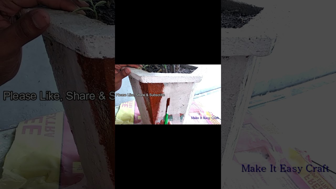 DIY Old Pot Painting Ideas/ Make It Easy Craft 