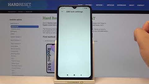 How to Add SIM PIN to SIM Card in XIAOMI Redmi 9AT – Add SIM PIN Lock