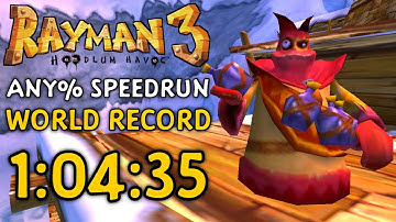 [WR] Rayman 3: Hoodlum Havoc Any% speedrun in 1:04:35