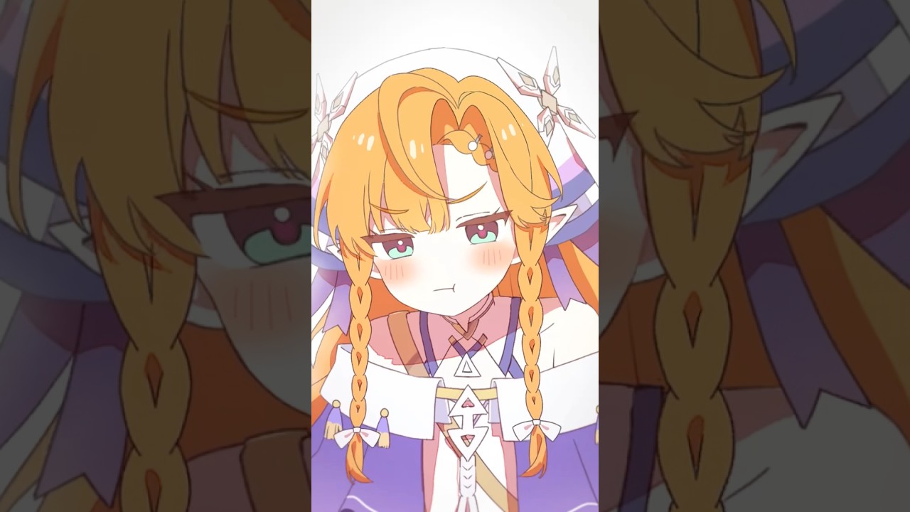 シグリカちゃん表情7変化🧡 #アニメーション #描いてみた #イラスト #鳴潮 #錆多はがね