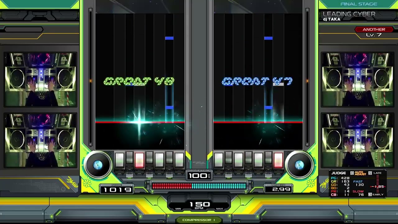 【beatmania IIDX】LEADING CYBER 穴　DBR