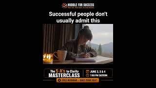 Successful people don’t usually admit this