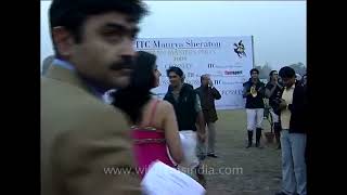 Delhi socialites at polo prize distribution!