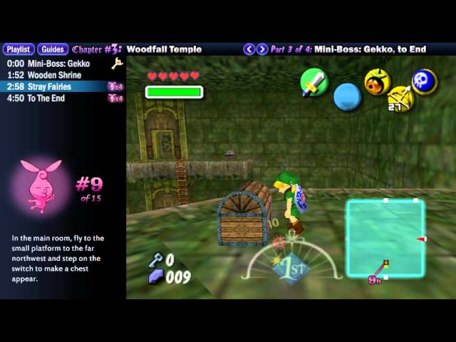 Legend of Zelda Majora's Mask Walkthrough 03 (3/4) "Woodfall Temple: Gekko, to the End"