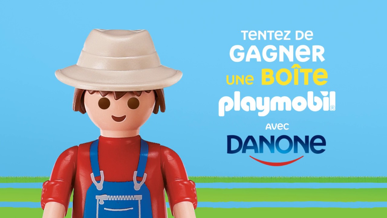 Danone Yaourt - [JEU] TENTEZ DE GAGNER VOTRE BOÎTE PLAYMOBIL AVEC DANONE  NATURE BIO ! - YouTube