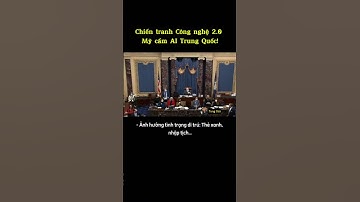Chiến Tranh Công Nghệ 2.0: Mỹ Cấm AI Trung Quốc!