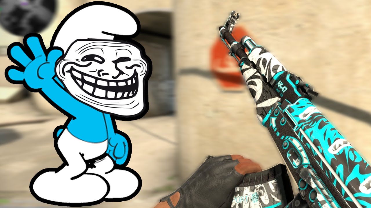 TROLLING A SALTY DMG SMURF!! - CS:GO Competitive #2 - YouTube
