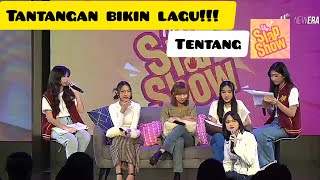 tantangan bikin lagu tentang || the slap show jkt48 (sisca, eli, ella)