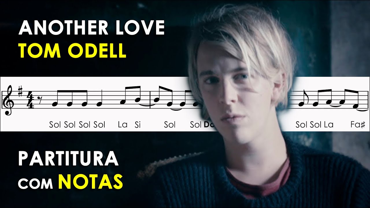 Another love – Tom Odell - Partitura Piano e Flauta Sheet music for Piano,  Flute (Piano-Voice)