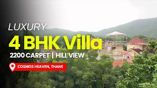 Hidden Luxury In Thane Beautiful 4 Bhk Villa For Sale 4500 Plot 2200 Carpet Yeoor Hill View