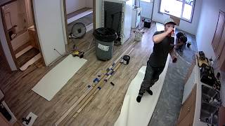 Time - Lapse of a vinyl install