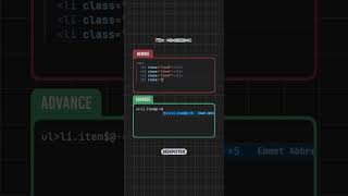 Advance vs Manual | Junior vs Senior | Web Development | HTML Tips | HTML Item Numbering 4