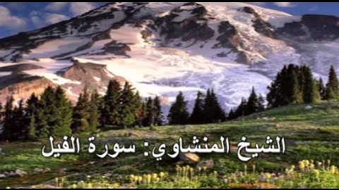 105- سورة الفيل - الشيخ محمد صديق المنشاوي ( النسخة الحديثة المطورة - القرآن كاملا )