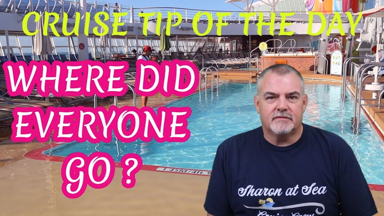 10 REASONS TO STAY ON THE SHIP IN PORT | CRUISE TIP OF THE DAY