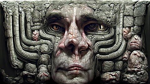 Artificial Nightmares: Keystone  || Clip Guided Diffusion AI Art Video [4K 24 FPS]