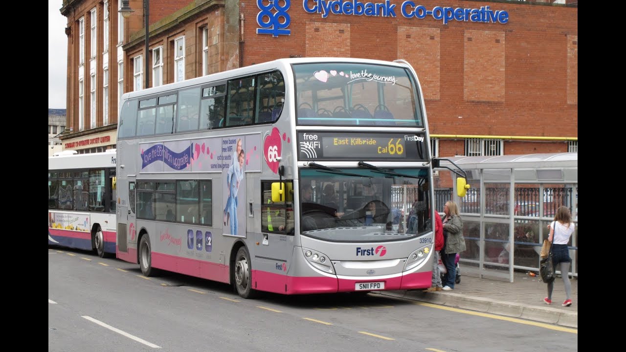 CLYDEBANK BUSES APRIL 2012
