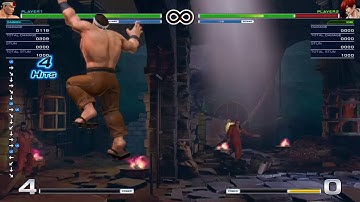 KOFXIV Daimon 1st.pba Anywhere Combo