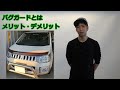デリカD5にバグガードを長期装着してメリット・デメリットを話している動画