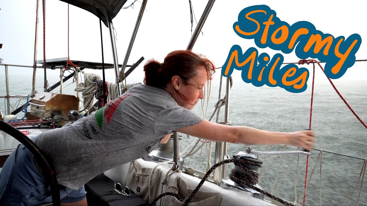 Can SHE Manage the Boat ALONE in a Storm? | Sailing Wisdom [S5 Ep46]