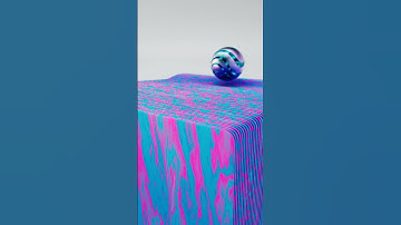 Playing with Vellum in #houdini #motiongraphics #animation #3danimation #youtubeshort #sidefx